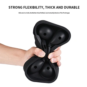 Hot Sale 6 Cavity Silicone Ice Cube Tray Mold DIY Big Sphere Round Ice Ball Maker Big Giant Size Ice Cube Tray